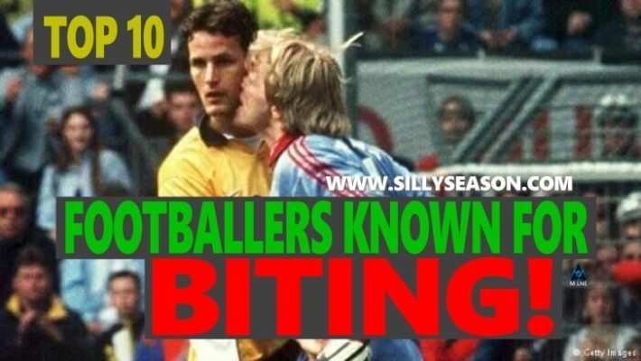 Top 10 Footballers Known For Biting