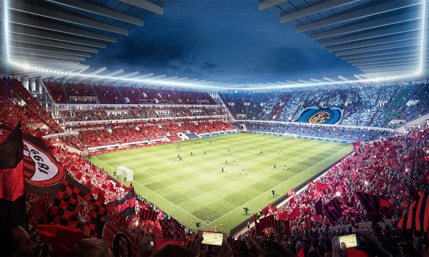 AC Milan & Inter Milan reveal new stadium concepts 37