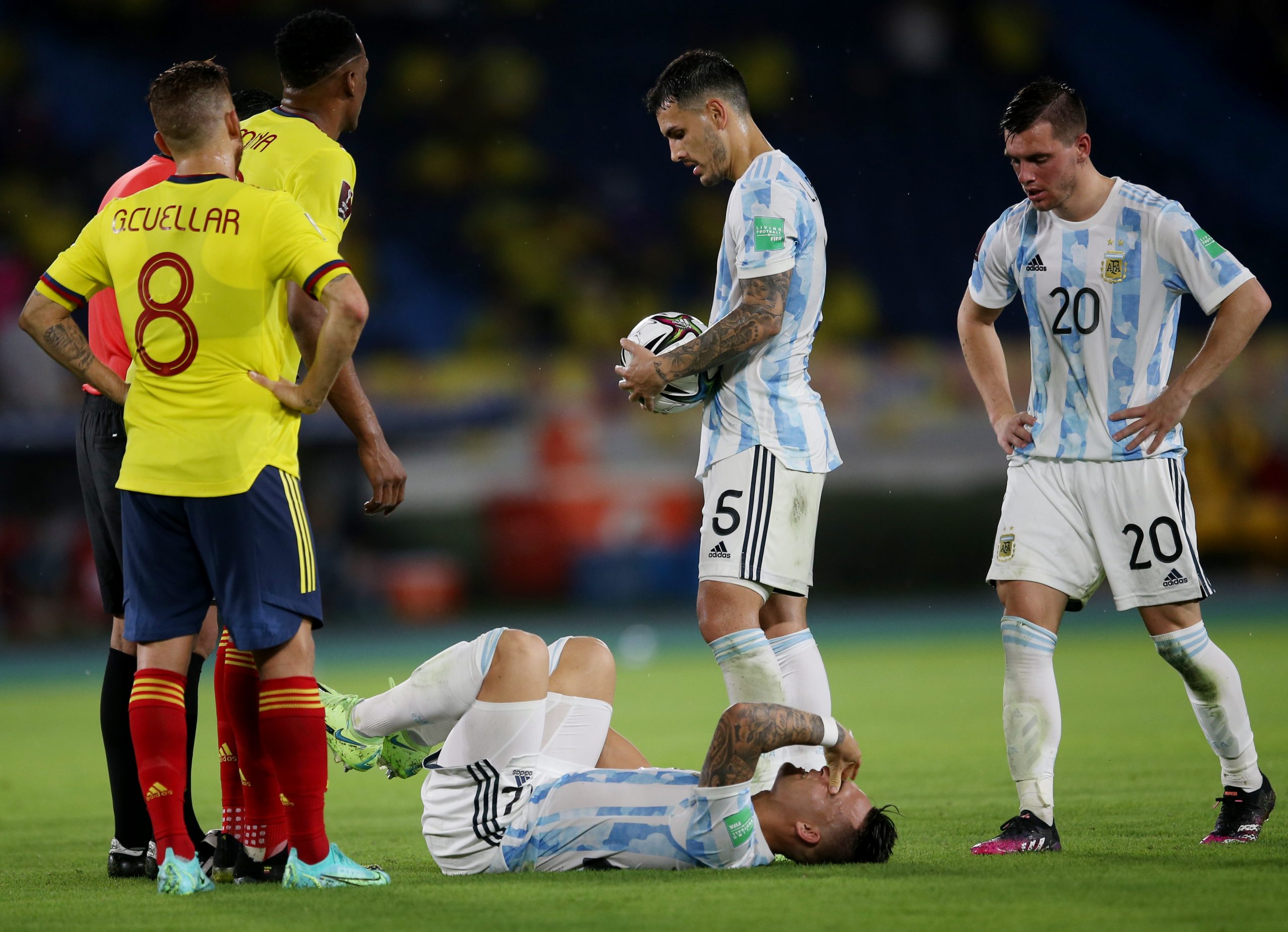 Kolombia argentina vs Argentina vs