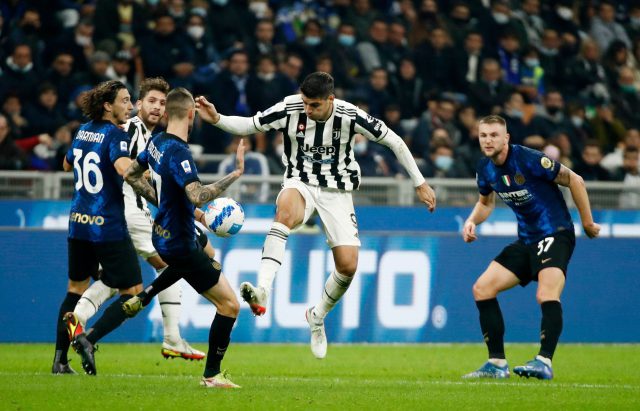 Inter Milan vs Juventus Predicted Line Ups